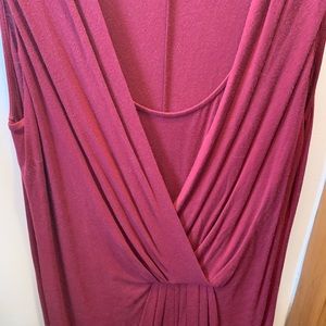 Loft maroon dress